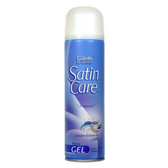 Gillette Satin Care Oceania gel na holení pro ženy 200 ml