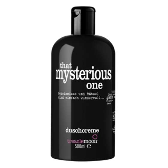 Treaclemoon The Mysterious One sprchový gel bez silikonů, parabenů, černé barvy 500 ml