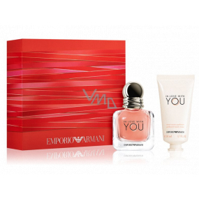 Giorgio Armani Emporio In Love with You parfémovaná voda pro ženy 30 ml + krém na ruce 50 ml, dárková sada