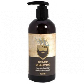 By My Beard Šampon na vousy pro muže s knírem, bradkou i plnovousem 300 ml