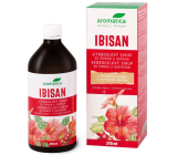 Aromatica Ibisan Jitrocelový sirup působí příznivě na dýchací cesty 210 ml