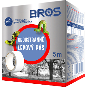 Bros Oboustranně lepový pás, lapač hmyzu, 5 m