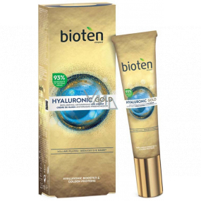 Bioten Hyaluronic Gold vyplňující oční krém pro zralou pleť 15 ml