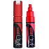 Uni Mitsubishi Chalk Marker Křídový popisovač červený 8 mm, PWE-8K