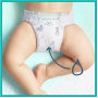 Pampers Harmonie velikost 1, 2 - 5 kg plenkové kalhotky 50 kusů