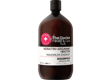 The Doctor Health & Care Keratin + Arginine + Biotin Maximum Energy keratinový šampon pro posílení a lesk vlasů 946 ml
