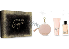 Michael Kors Gorgeous! parfémovaná voda 100 ml + tělové mléko 100 ml + peněženka, dárková sada pro ženy