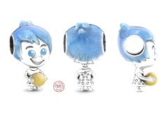 Charm Sterlingové stříbro 925 Disney Pixar Joy svítící ve tmě Memory Orb, korálek na náramek film