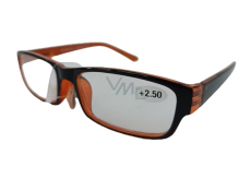 Berkeley Čtecí dioptrické brýle +2,5 plast černo oranžové 1 kus MC2062