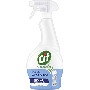 Cif sprejn UNI na okna a sklo, 500 ml