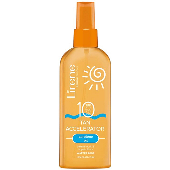 Lirene SC SPF10 Urychlovač opálení s karotenovým olejem 150 ml