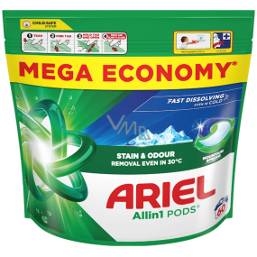 Ariel All in 1 Pods Mountain Spring gelové kapsle univerzální 60 kusů