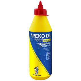 Apeko D3 s aplikátorem venkovní voděodolné univerzální lepidlo 500 g