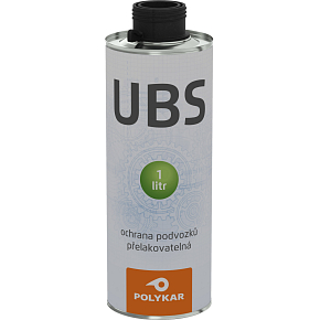Polykar UBS nástřik podvozku, šedý, 1 l Polykar UBS nástřik podvozku, šedý, 1 l
