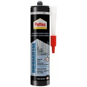 PATTEX Sanitární silikon Express, bílý, 280 ml