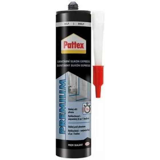 PATTEX Sanitární silikon Express, bílý, 280 ml