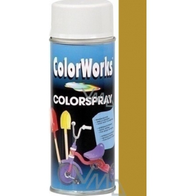 Color Works Colorsprej 8518 zlatý akrylový lak 150 ml