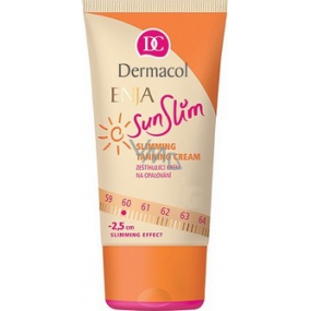 Dermacol Enja SunSlim SPF10 zeštíhlující krém na opalování 150 ml