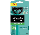 Wilkinson Xtreme 3 Sensitive Comfort holicí strojek jednorázový 3 břity 4 kusy