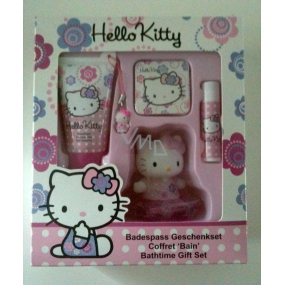 Hello Kitty Mýdlo sprchový gel + kapesníček pro dívky dárková sada