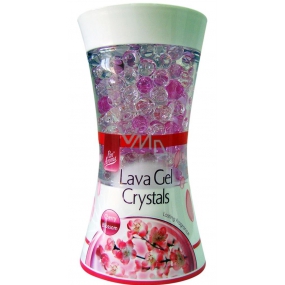 Pan Aroma Lava Gel Crystals Cherry Blosom gelový osvěžovač vzduchu 150 g