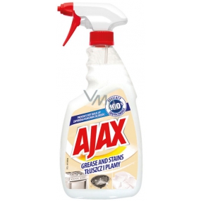 Ajax Grease & Stains Mastnota a skvrny čisticí prostředek rozprašovač 750 ml
