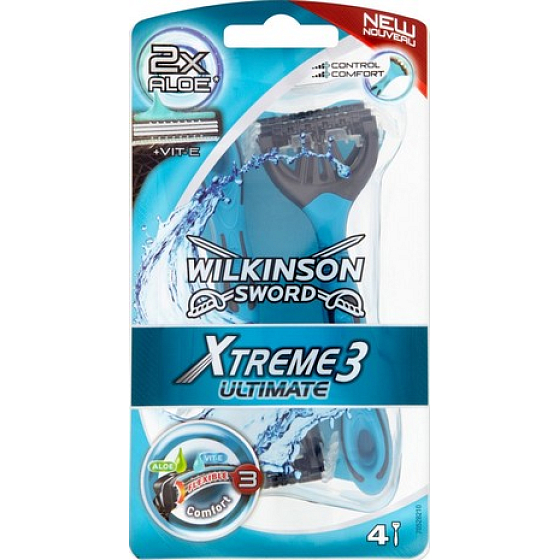 Wilkinson Xtreme Ultimate 3 holicí strojek pro muže 4 kusy