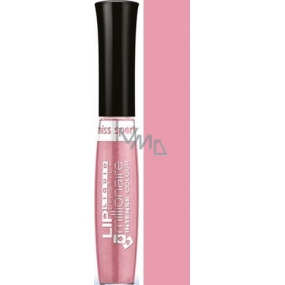 Miss Sporty Lip Millionaire Intense Colour Lipstick lesk na rty 100 Starlight Pink 8,5 ml