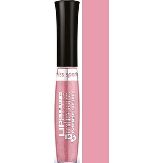 Miss Sporty Lip Millionaire Intense Colour Lipstick lesk na rty 100 Starlight Pink 8,5 ml