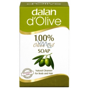 Dalan d Olive Oil s olivovým olejem toaletní mýdlo mini na tělo a vlasy 25 g