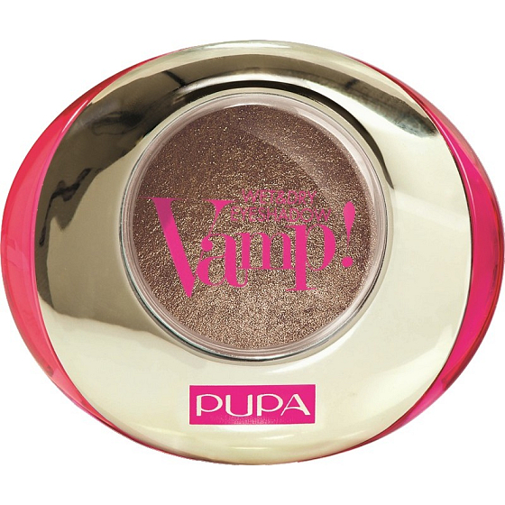 Pupa Dot Shock Vamp! Wet & Dry Eyeshadow oční stíny 601 Sparkling Brown 1 g