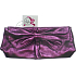 Nina Ricci psaníčko metalická fialová 27 x 13 x 6 cm