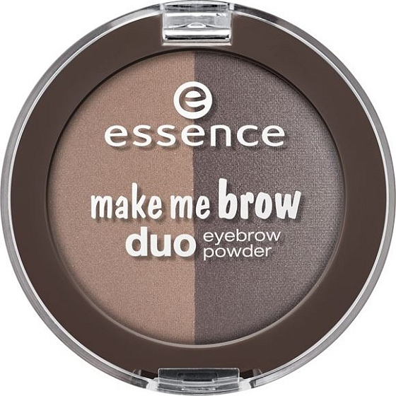 Essence Make Me Brow Duo Eyebrow Powder pudr na obočí 02 Mix It Brunette! 4 g