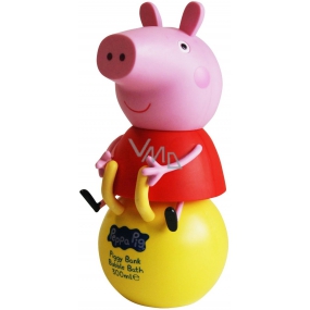 Peppa Pig - Prasátko Pepa 3D Figurka koupelový a sprchový gel pro děti 300 ml