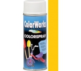 Color Works Colorsprej 918501 zlato-žlutý alkydový lak 400 ml