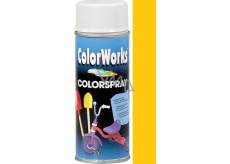 Color Works Colorsprej 918501 zlato-žlutý alkydový lak 400 ml