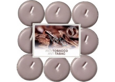 Bolsius Aromatic Anti-tobacco - Anti-tabák vonné čajové svíčky 18 kusů, doba hoření 4 hodiny