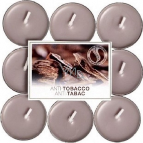 Bolsius Aromatic Anti-tobacco - Anti-tabák vonné čajové svíčky 18 kusů, doba hoření 4 hodiny