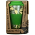 Cozy Time Bamboo Eco Tropical Leaves bambusový ekologický termohrnek + silikonové víčko světle zelený 450 ml