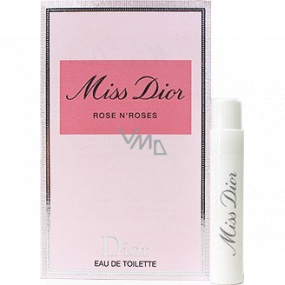 Christian Dior Miss Dior Rose N Roses toaletní voda pro ženy 1 ml s rozprašovačem, vialka
