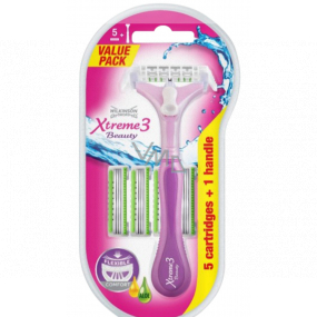 Wilkinson Lady Xtreme 3 Beauty Hybrid holicí strojek pro ženy 5 kusů