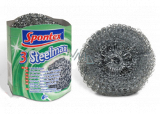Spontex 3 Steelmax drátěnka kovová 3 kusy 12 g