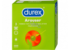 Durex Arouser kondom, nominální šířka 53 mm 3 kusy