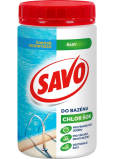 Savo Chlor Šok šoková dezinfekce proti řasám do bazénu 850 g