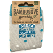 Albi Bambusové ponožky Šárka, velikost 37 - 42