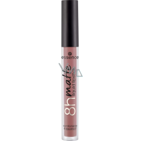 Essence 8h Matte tekutá matná rtěnka 02 Silky Hazelnut 2,5 ml