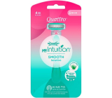 Wilkinson Quattro Intuition Smooth Sensitive holící strojek pro ženy 3 kusy