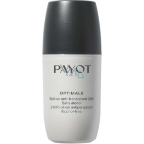 Payot Optimale Roll-on anti-transpirant 24H roll-on antiperspirant deodorant s kamencem pro muže 75 ml