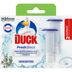 Duck WC blok Fresh Discs Eucalyptus, 2× 36 ml Duck WC blok Fresh Discs Eucalyptus, 2× 36 ml