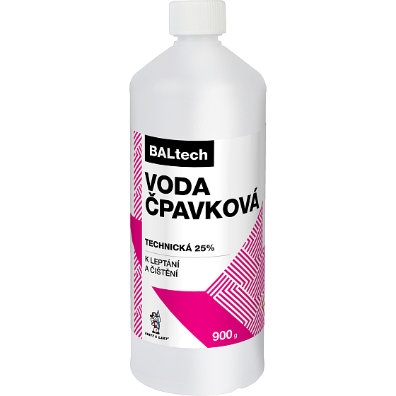 BALTECH čpavková voda 25 %, technická, 900 g